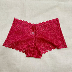 Panties Factory - OEM 2025 Women's High-Waisted Lace Sexy Mesh Cross-Border Seamless Cut Breathable