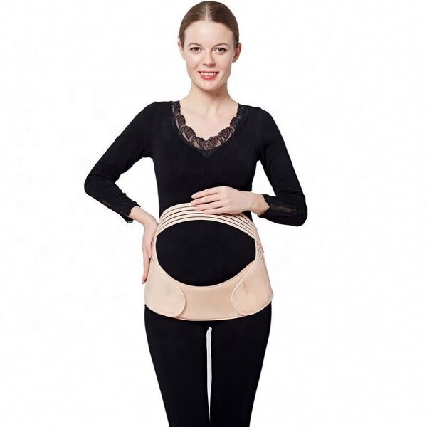 Pregnancy Belt Factory - OEM New Trend Ruizi Prenatal Support Pregnancy Breathable Belly Retraction Full Elastic