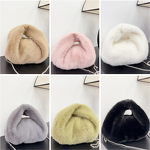 Plush Bun-Shaped Handbag Factory - OEM New Plush Bun-Shaped Handbag Cute Dumpling Bag for Autumn Winter Versatile