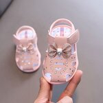 Baby Sandals Manufacturer - OEM Fashion Ruizi Baby Toddler Infant Girls Summer Sandals Flower Princess Flat Pu Leather