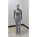 Knitted Set Factory - OEM Spring Casual Long Sleeve Hoodie Anti-Wrinkle Loose Pants