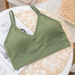 Tank Top Camisoles Manufacturer - OEM New Seamless Removable Padded Chest Tube Wire Free Bra
