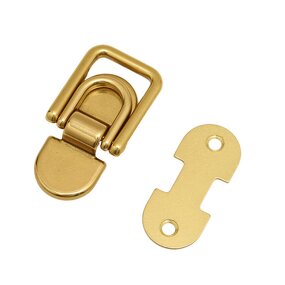 Bag Making Accessories Manufacturer - OEM/ODM Solid Brass Small Side Clip Anchor for Bags