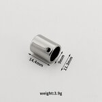 Metal Cord End Cap Manufacturer - OEM/ODM Custom for Garment Accessories Zinc Alloy Stopper