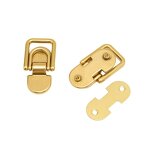 Bag Making Accessories Manufacturer - OEM/ODM Solid Brass Small Side Clip Anchor for Bags