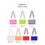 Lady Evening Clutch Manufacturer - OEM/ODM Luxury Metal Frames Plastic Hard Shell Fancy Design