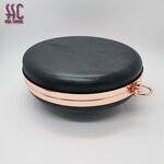 Metal Plastic Box Frame Factory - OEM/ODM Oval Clamp Shell Shape Custom for Women Handbag