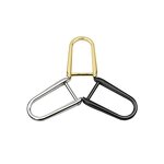 D Ring Bag Hardware Factory - OEM/ODM 19mm Nickel Plated Semi-Circular Removable Screw