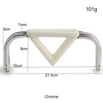 Bag Metal Frame Manufacturer - OEM/ODM High Quality Aluminum Wholesale Box Clutch Hinge