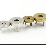Metal Snap Fasteners Manufacturer - OEM/ODM Durable Eco-Friendly 18mm 14mm Round Strong Magnetic