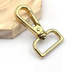 Spring Hook Factory - OEM/ODM Leather Lanyard Bag Strap Swivel Clips Stainless Steel