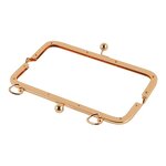 Metal Screw Purse Frame Factory - OEM/ODM 20cm Kiss Lock Bag Hardware Wallet Accessories