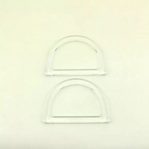Acrylic D Ring Factory - OEM/ODM 128.5CM Factory Price Bag Accessories Circle Ring Plastic