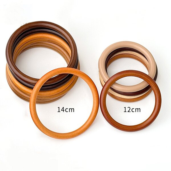 Acrylic Handle Factory - OEM/ODM Transparent Leopard Print D Shape Ring Circle Ring Plastic