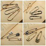 Safety Pin Manufacturer - OEM/ODM Wholesale Small U-Shaped Needle Metal Copper Decorative Buckle