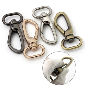 Dog Hook Snap Factory - OEM/ODM Heavy Durable Zinc Alloy Spring Swivel for Pet Leashes