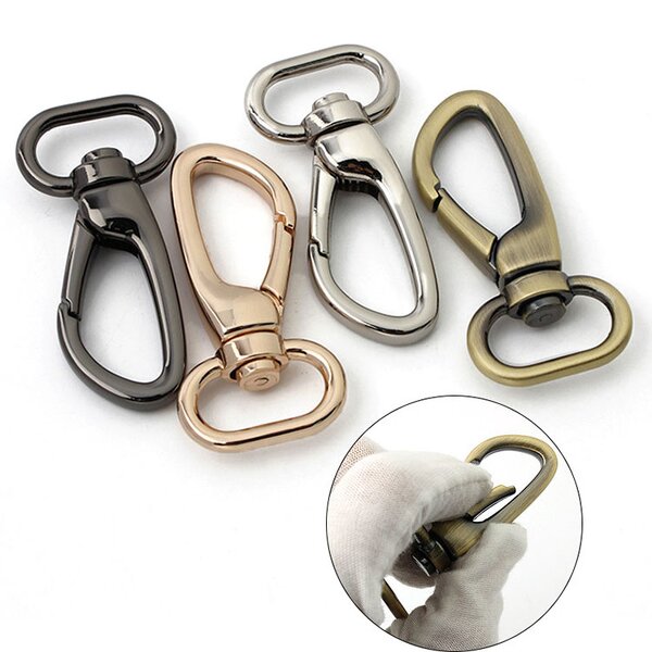 Dog Hook Snap Factory - OEM/ODM Heavy Durable Zinc Alloy Spring Swivel for Pet Leashes