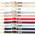 Bag Strap Manufacturer - OEM/ODM Candy Colorful 12mm Width Detachable Leather Replacement