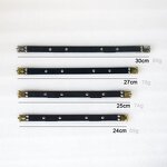 Metal Purse Frame Factory - OEM/ODM 18cm Box Round Shape Clutch with Handle Chain Set