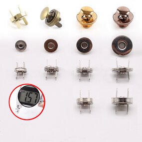Magnet Buttons Manufacturer - OEM/ODM Hot Sale Strong Power 14mm 18mm for Bag Garments