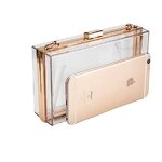 Acrylic Evening Bag Manufacturer - OEM/ODM Factory Custom Clear Crossbody for Women Wedding