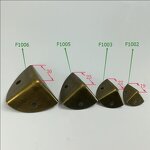 Bag Corner Protectors Manufacturer - OEM/ODM Wholesale Black Gunmetal Color Metal Book Decorative