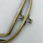 Tubular Frame Factory - OEM/ODM Hot Sale Aluminum Doctor Bag Purse Frame 20cm Various Size