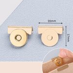 Magnetic Snap Button Manufacturer - OEM/ODM Eco-Friendly 18mm 14mm Durable for Bags
