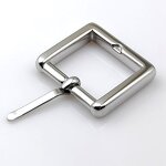 Belt Buckles Manufacturer - OEM/ODM Stainless Steel 18.5 mm Pin Buckle for Leather