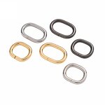 Oval Loop Ring Buckle Manufacturer - OEM/ODM Custom Metal Iron Welded for Dog Collar