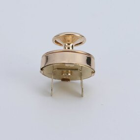 Super Thin Magnet Buttons Factory - OEM/ODM 10-18mm Brass Beads Plating Round for Baby Clothes
