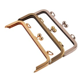 Metal Purse Frame Manufacturer - OEM/ODM Hot Sale Double Handle Kiss Lock for Coin Purse