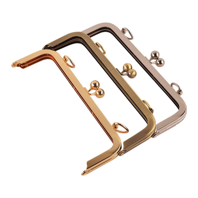 Metal Purse Frame Manufacturer - OEM/ODM Hot Sale Double Handle Kiss Lock for Coin Purse