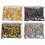 Metal Connector Factory - OEM/ODM 8MM Iron Brass for Watch Band Leather Belt Claw Nail