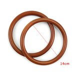 Wood Bag Handle Manufacturer - OEM/ODM 14cm Diameter D Solid Wood Purse Frame Hanger Ring