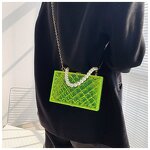 Acrylic Clear Purse Factory - OEM/ODM 2023 Fashion Cute Transparent Candy Crossbody Bag