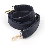 Pu Leather Strap Factory - OEM/ODM Black High Quality 25mm Width Detachable for Handbag
