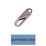 Zipper Puller Factory - OEM/ODM Zinc Alloy No Rusty Custom logo Removable for Luggage Leather