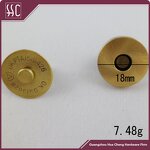 Metal Magnetic Button Factory - OEM/ODM Factory Wholesale Round Strong Magnet for Clothing Handbag