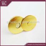 Metal Magnetic Button Factory - OEM/ODM Factory Wholesale Round Strong Magnet for Clothing Handbag
