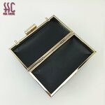 Heart Shape Purse Frame Factory - OEM/ODM Lady Evening with Plastic Box