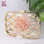 Flower Box Purse Frame Factory - OEM/ODM Delicate for Lady Evening Bag Party Clutch