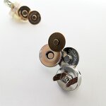 Metal Snap Fasteners Manufacturer - OEM/ODM Durable Eco-Friendly 18mm 14mm Round Strong Magnetic