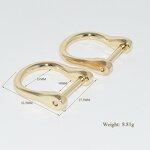 DIY Bag Accessories Factory - OEM/ODM Factory Wholesale Plastic Wooden Shape with D Ring