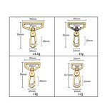 Swivel Hooks Manufacturer - OEM/ODM Ready Stock 19-37mm Black Zinc Alloy Dog Collar