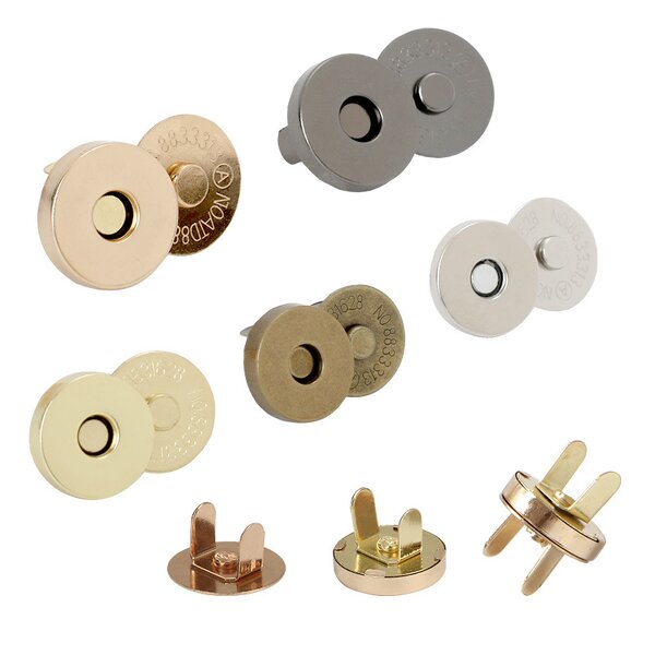 Metal Magnetic Button Factory - OEM/ODM Factory Wholesale Round Strong Magnet for Clothing Handbag