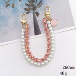 Phone Wrist Strap Manufacturer - OEM/ODM Cute Elastic Assorted Color Handbag Handle Keychain