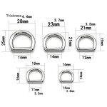 D Ring Factory - OEM/ODM Manufacturer's Direct Sales 316 Stainless Steel Welded