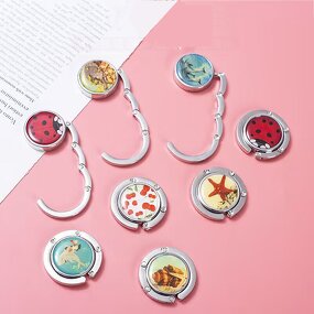 Bag Hanger Factory - OEM/ODM Wholesale Purse Hook Metal Table Restaurant Foldable