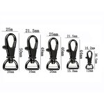 Snap Hook Manufacturer - OEM/ODM Gold Silver Stainless Steel Swivel Lobster Clasp